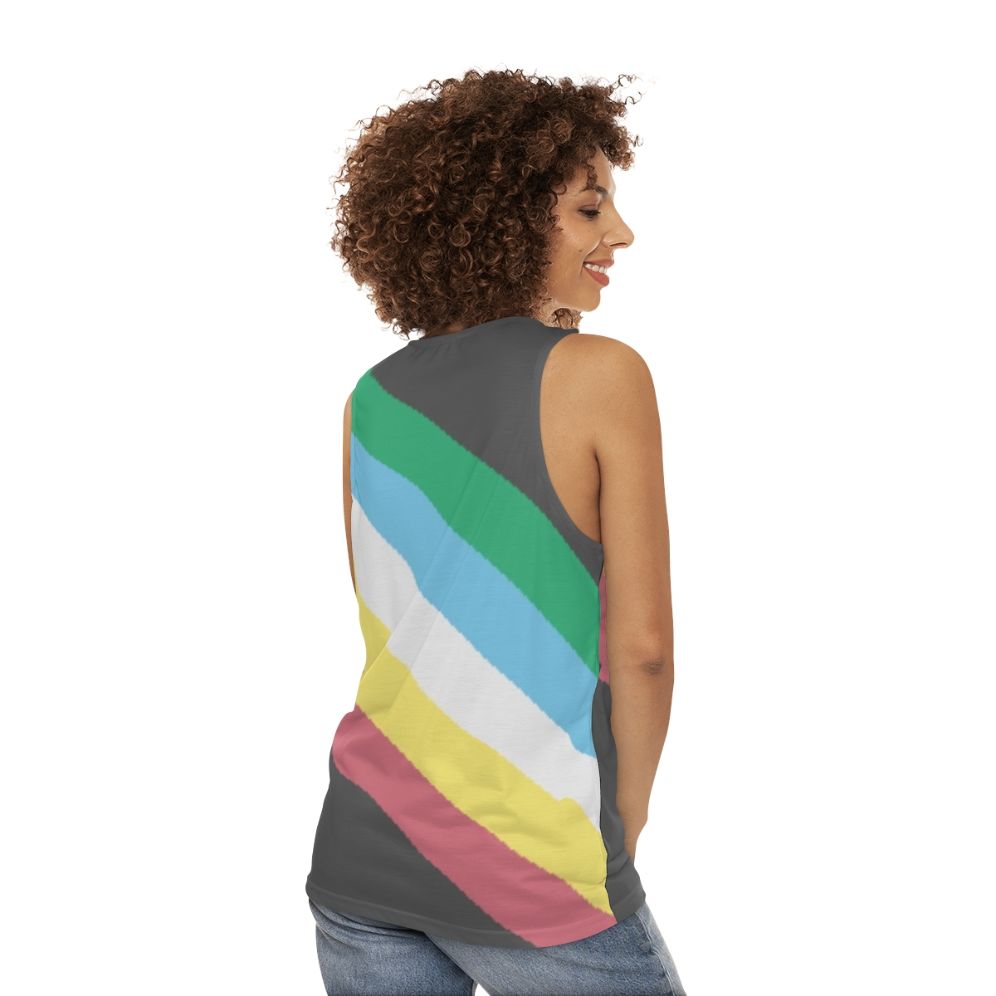 Disability Pride Unisex Tank Top - women back