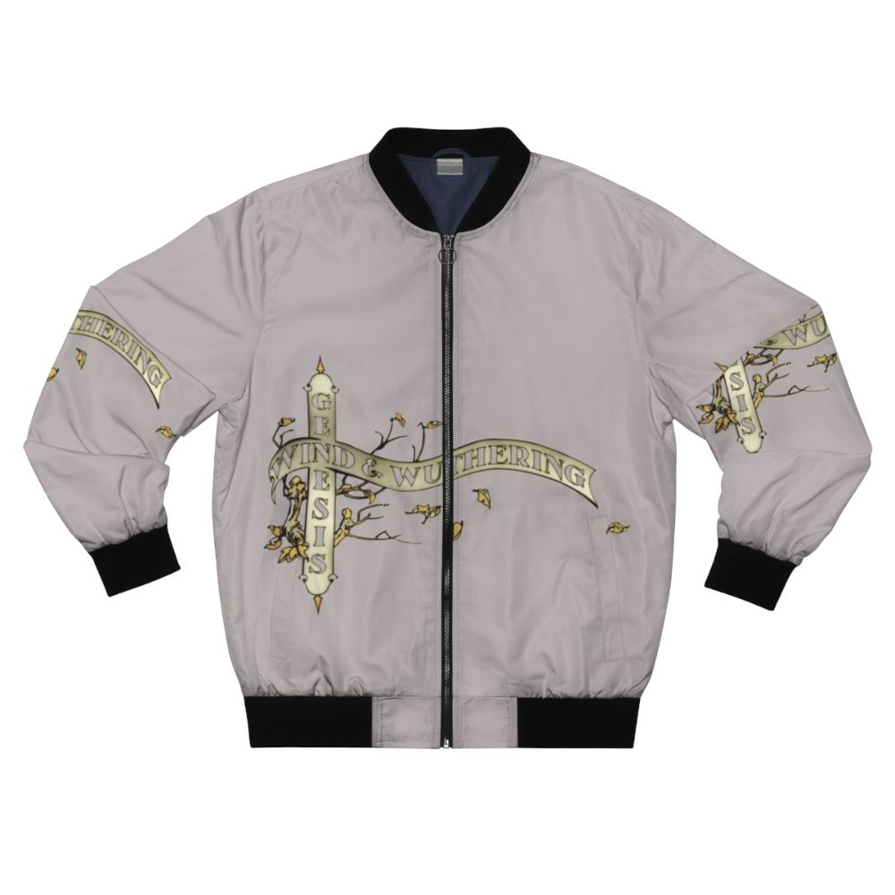 Genesis Wind & Wuthering Bomber Jacket, featuring the iconic album artwork