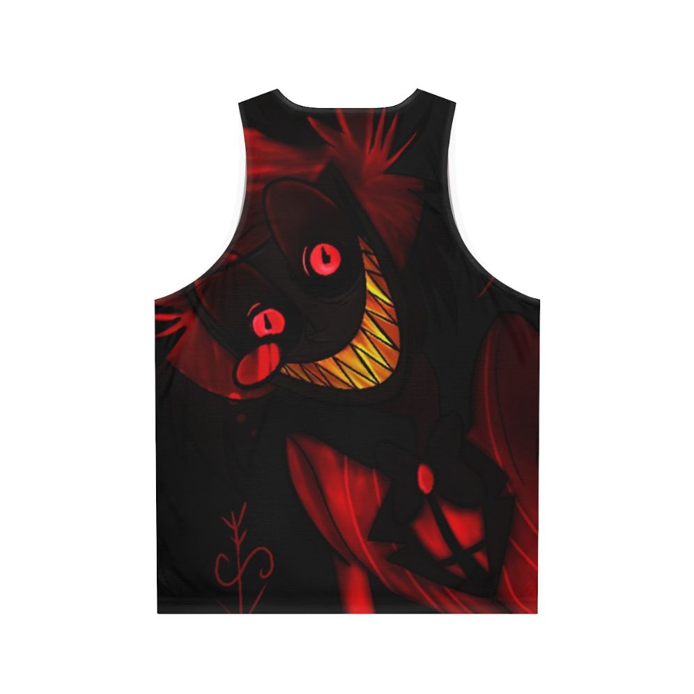 Hazbin Hotel Alastor Radio Demon Unisex Tank Top - Back