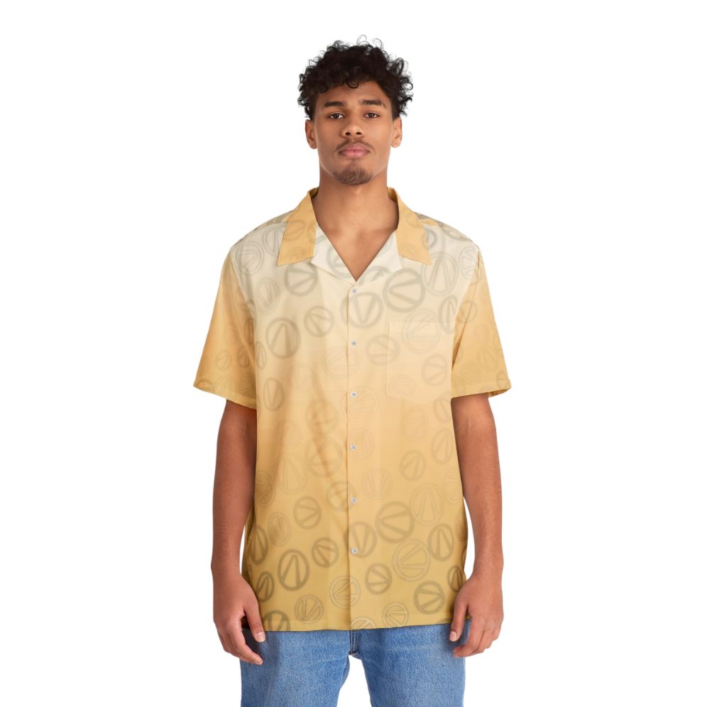 Borderlands Vault Symbol Pattern Hawaiian Shirt - People Front