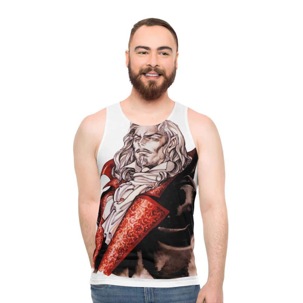 Dracula Hector Chibi Unisex Tank Top - men