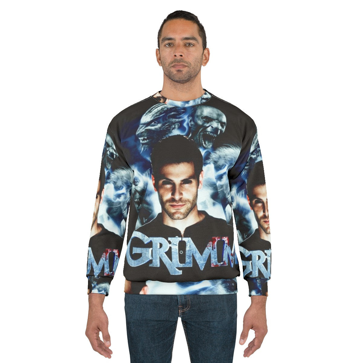 Grimmster fairy tale monster sweatshirt - men