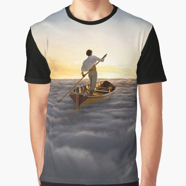 Pink Floyd The Endless River Graphic T-Shirt featuring a psychedelic design inspired by the band's album artwork.