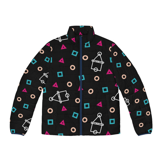 Squid Game Puffer Jacket featuring the iconic Squid Game design