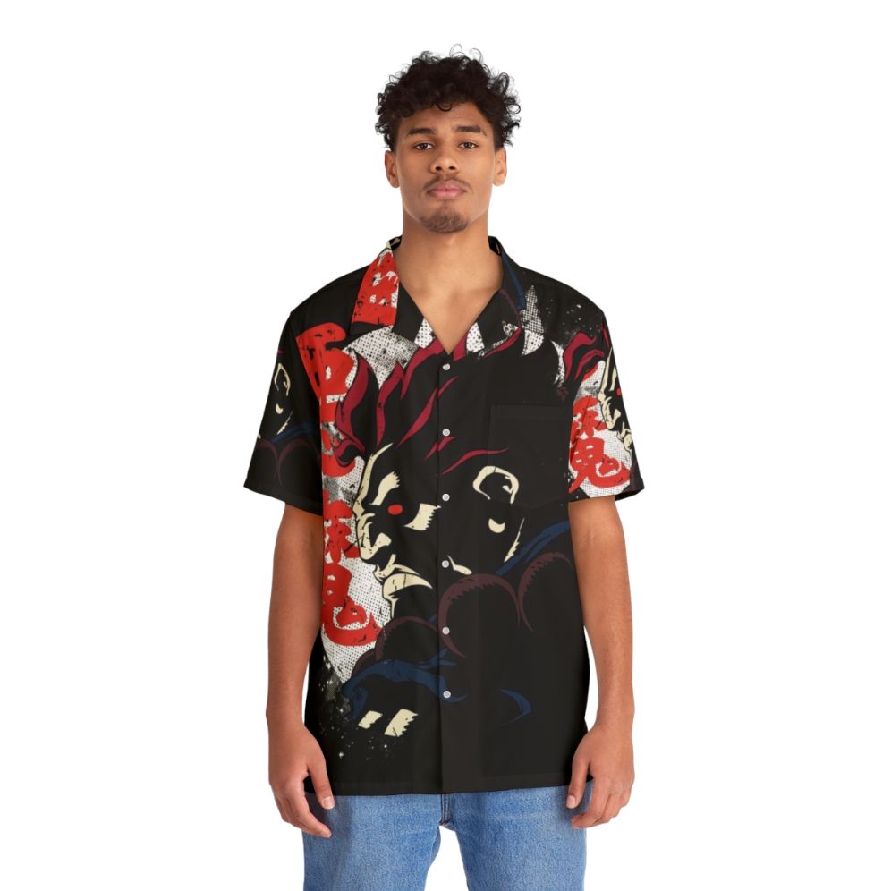 Akuma-inspired Hawaiian Shirt - Lifestyle