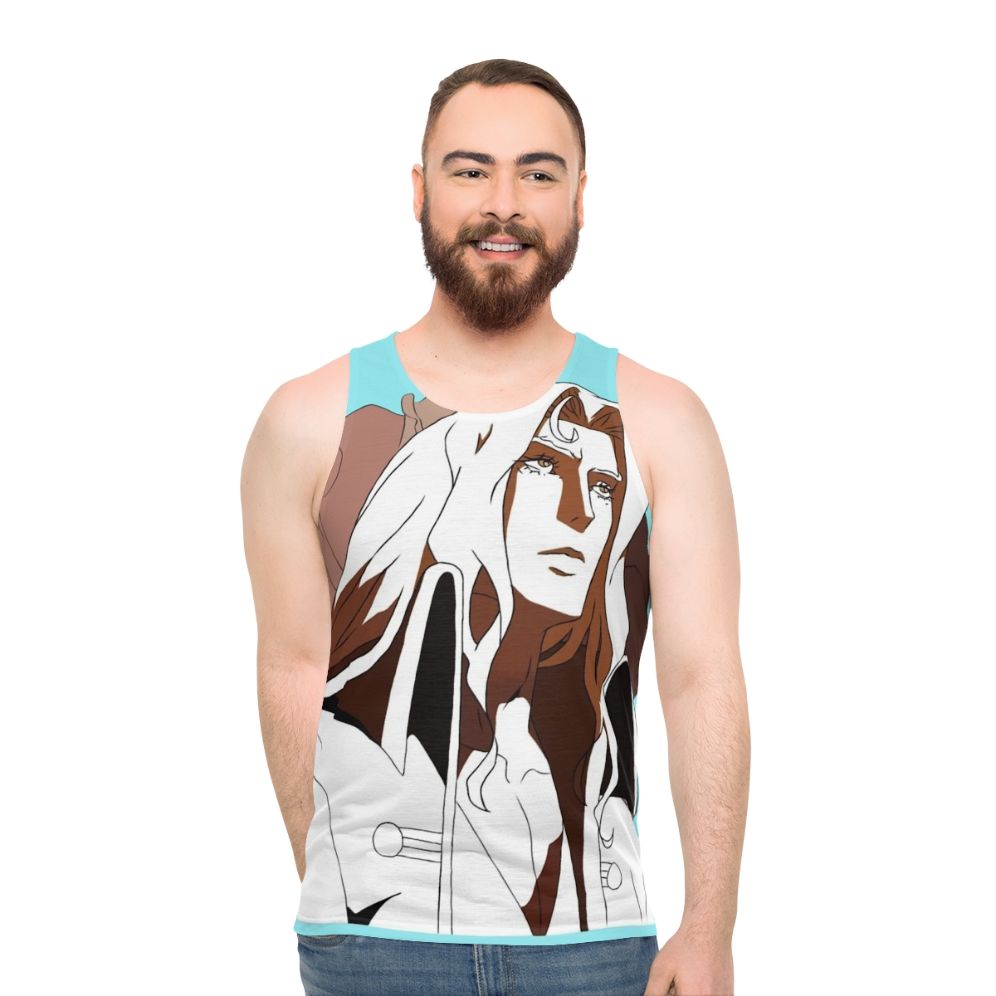 Castlevania Alucard Unisex Tank Top - men