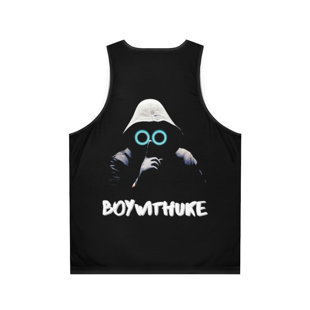 Unisex Toxic Boy with Uke Tank Top - Back