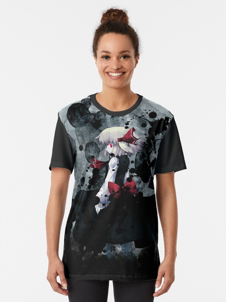 Rumia in Darkness Graphic T-Shirt - Touhou Anime Videogame - Women