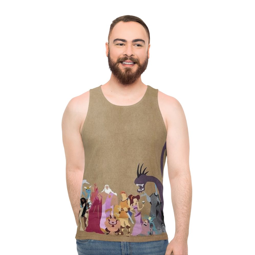 Hercules unisex tank top for fitness and casual wear - men