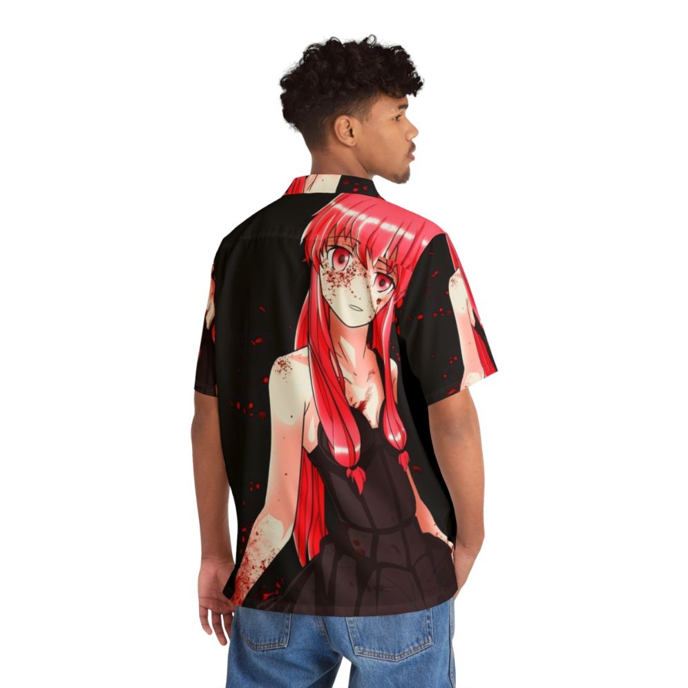 Mirai Nikki Yuno Gasai Anime Hawaiian Shirt - People Back