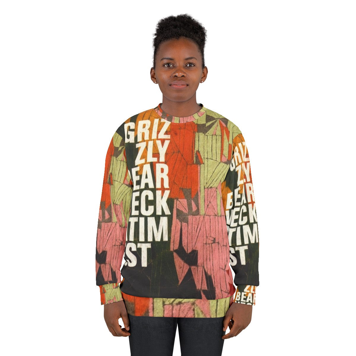 Veckatimest Grizzly Bear Sweatshirt featuring indie folk album artwork - women