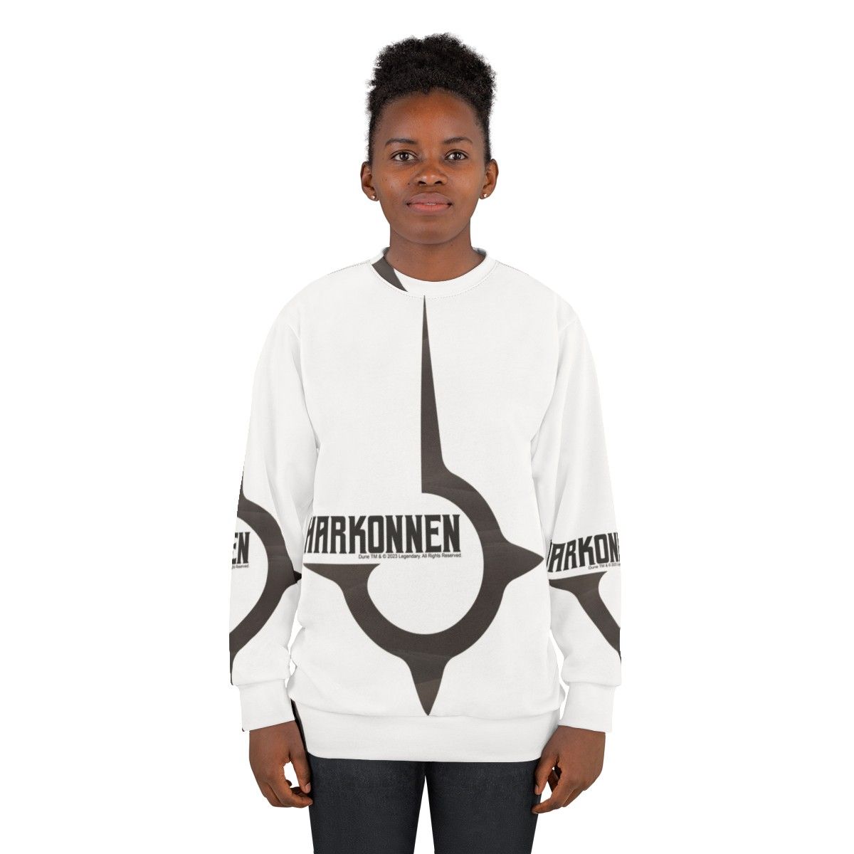 House Harkonnen Dune Movie Black Sweatshirt - women