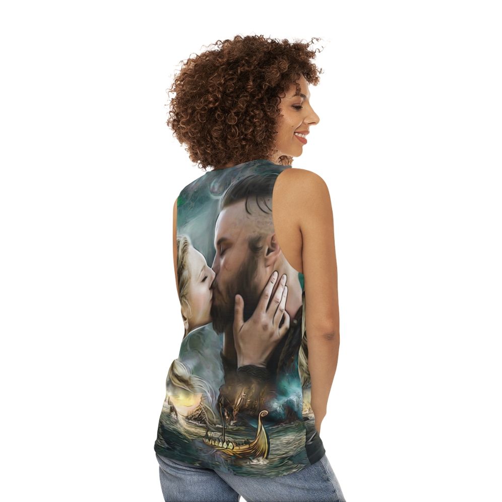 Unisex Odin Viking Tank Top - women back