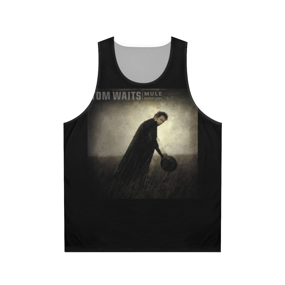 Tom Waits Mule Variations Unisex Music Collage Tank Top