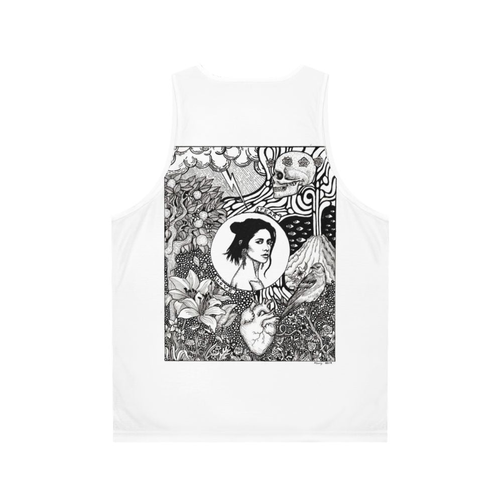 Marina and the Diamonds Unisex Tank Top - Back