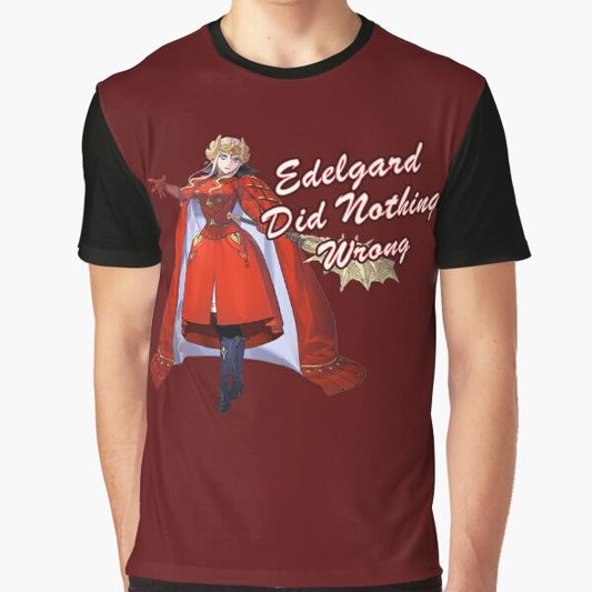 Edelgard Did Nothing Wrong Fire Emblem Three Houses Graphic T-Shirt