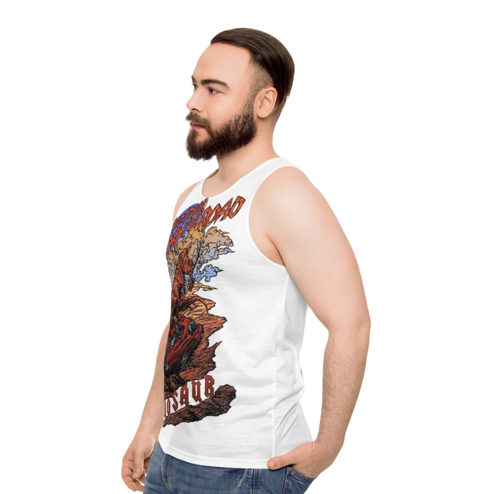 Rhinosaur Unisex Rock Band Tank Top - men side