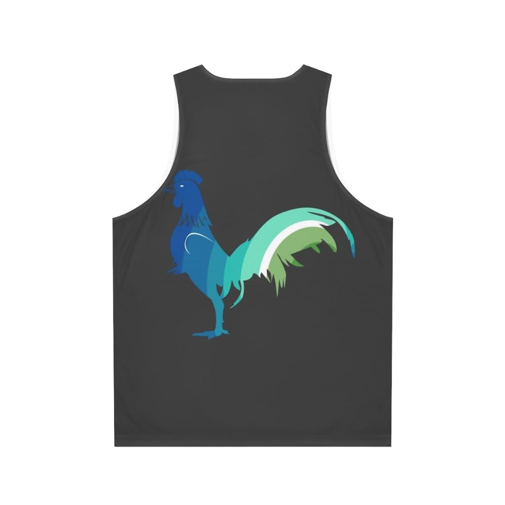 Cockerall Legendary Animals Unisex Tank Top - Back