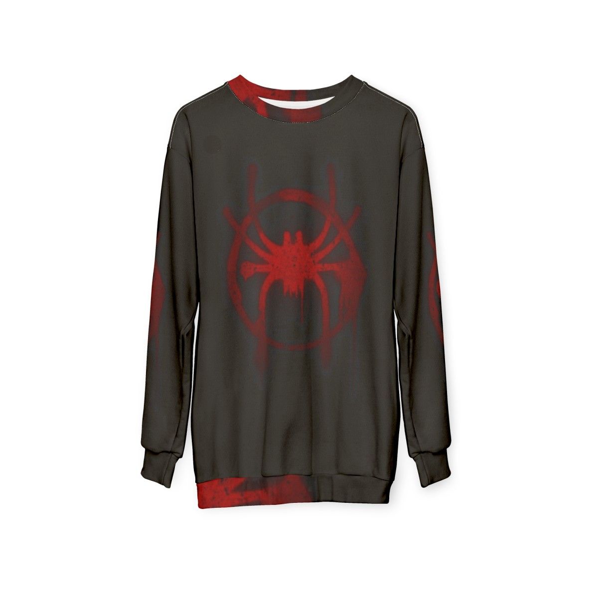 Miles Morales Spider-Man Symbol Sweatshirt - hanging