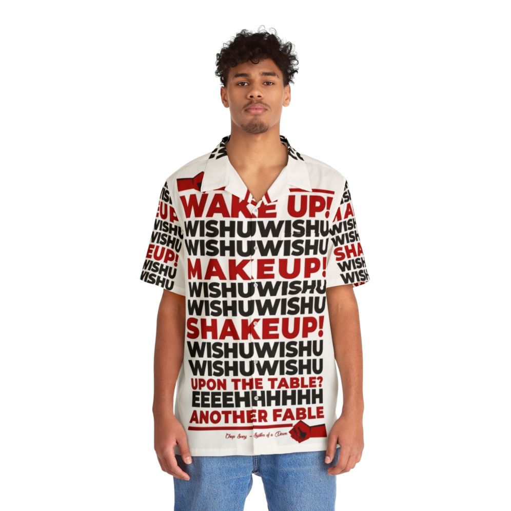 Wake Up Chop Suey Metal Hawaiian Shirt - People Front