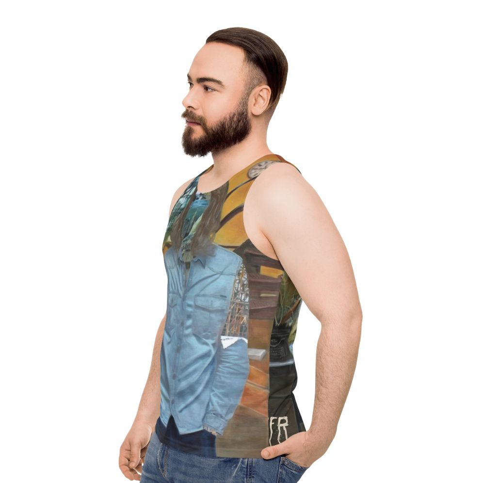 Hozier Unisex Tank Top - men side