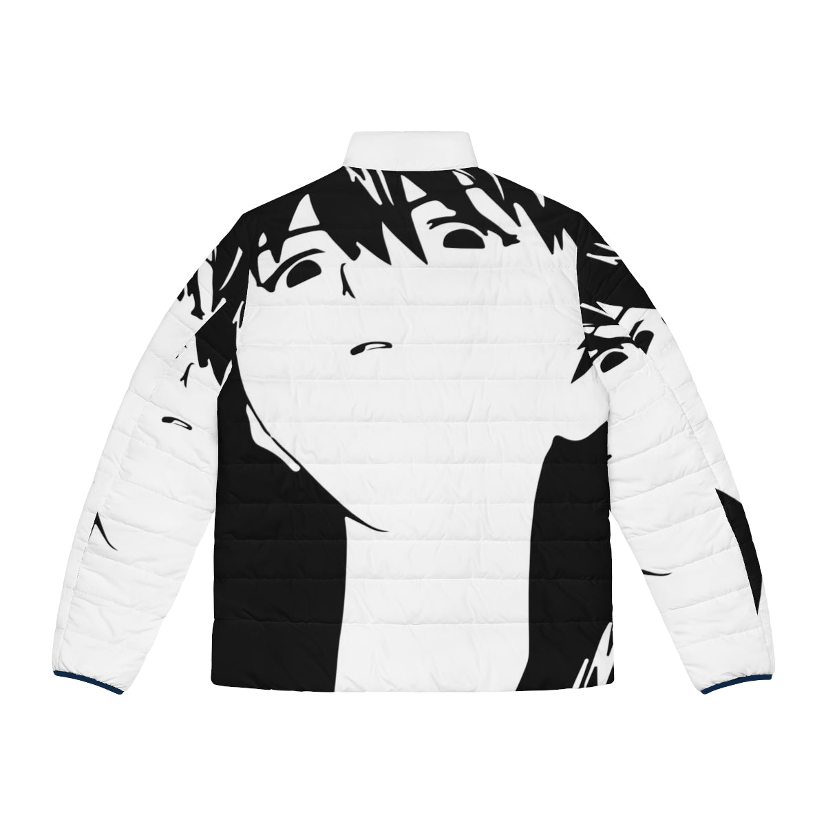 Pathetic Asuka Langley Shikinami Evangelion Puffer Jacket - Back