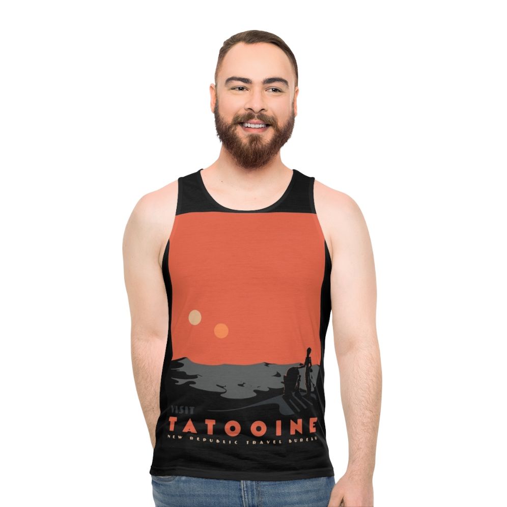 Explore Tatooine Unisex Star Wars Tank Top - men