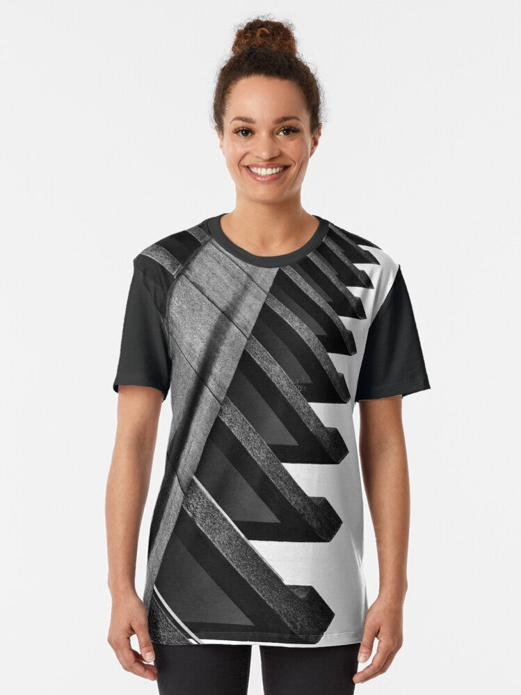 Barbican brutalist architecture graphic t-shirt - Women