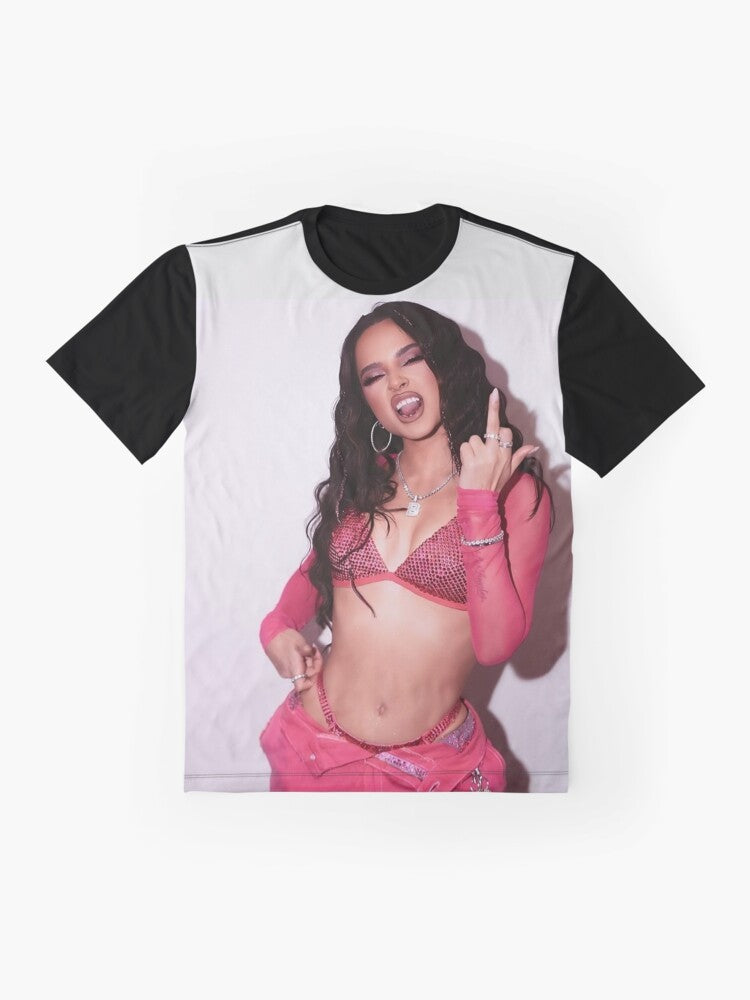 Becky G Reggaeton Fashion T-Shirt - Flat lay