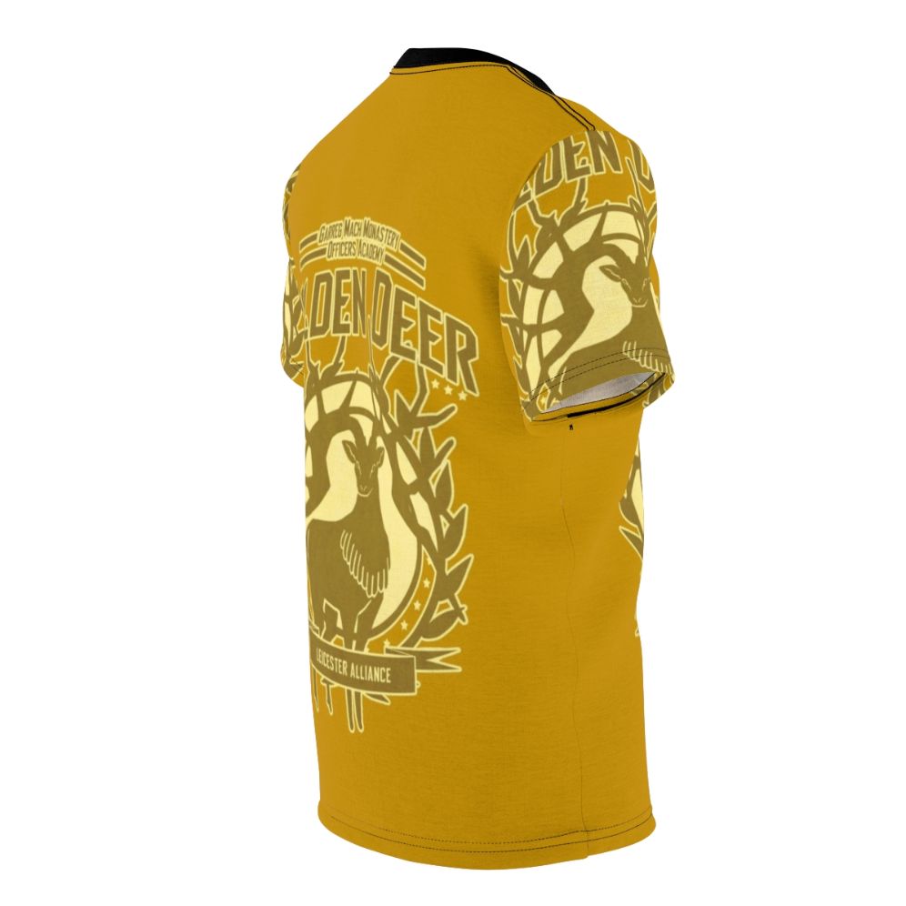 Custom Golden Deer-themed t-shirt featuring fire emblem three houses design - men right