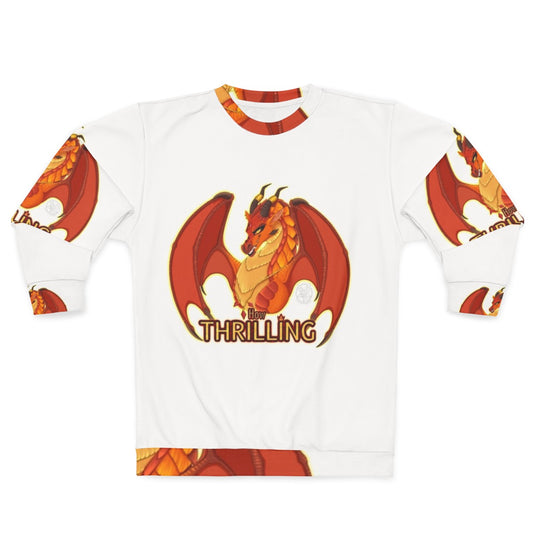 Wings of Fire Queen Scarlet Dragon Sweatshirt