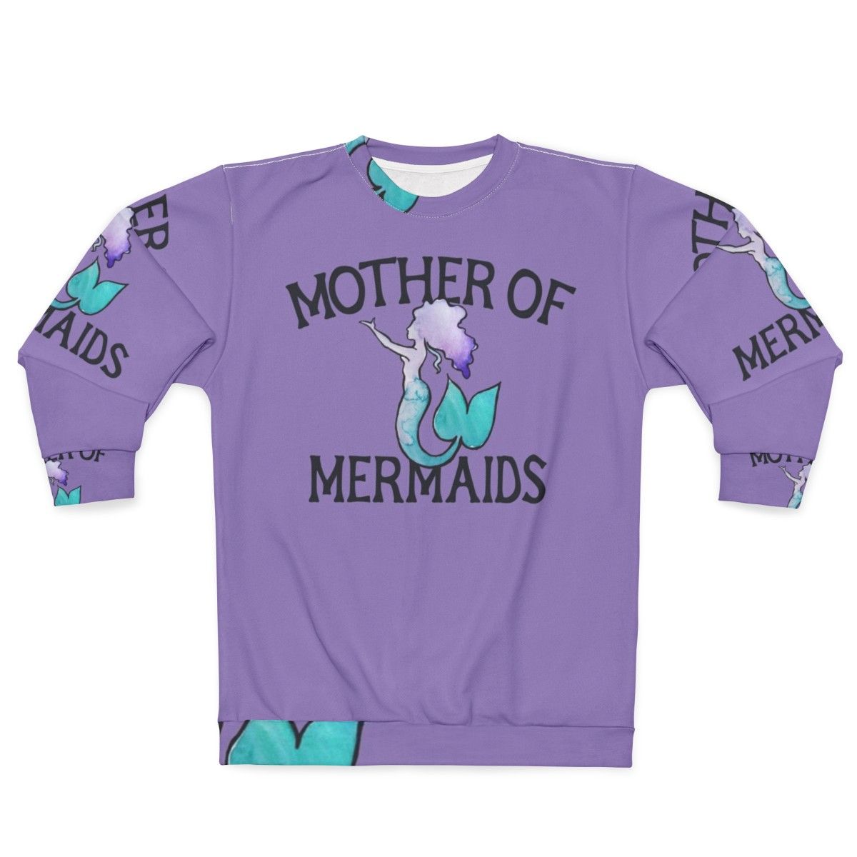 Mother of Mermaids Sweatshirt featuring a cute mermaid design