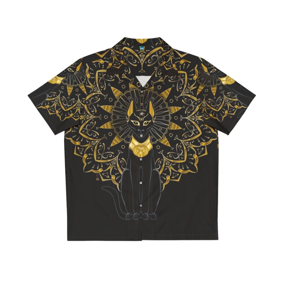 Bastet Egyptian Goddess Hawaiian Shirt