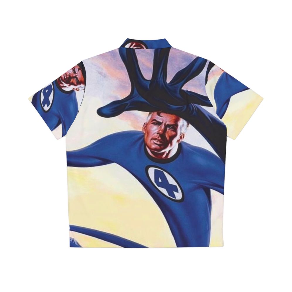 Mr Fantastic Inspired Hawaiian Shirt - Back