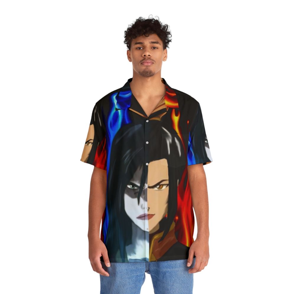 Azula Fire Princess Hawaiian Shirt - People Front