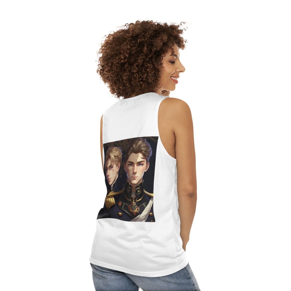 Unisex 'Wilhelm and Simon' Tank Top - women back