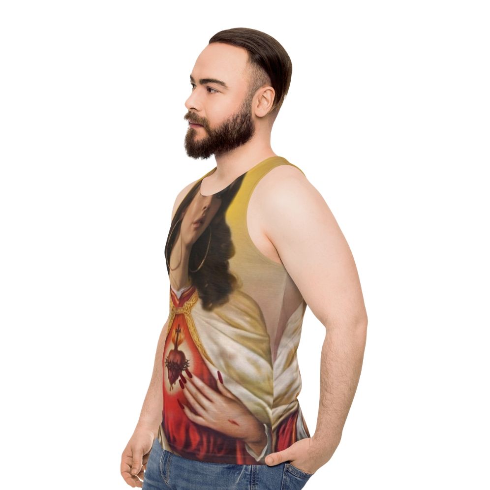 Lana Del Ray Inspired Unisex Tank Top - men side