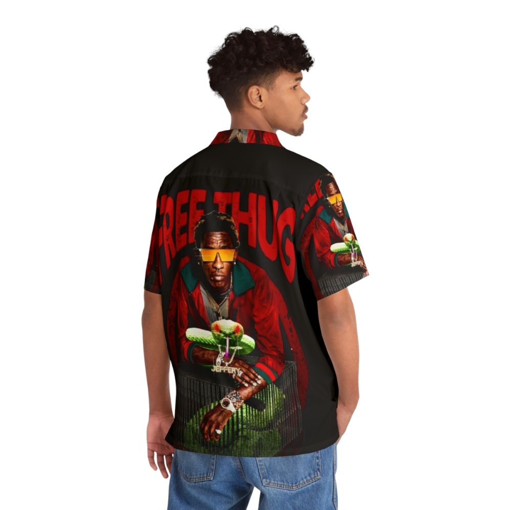 Young Thug Rap Tour Hawaiian Shirt - People Back