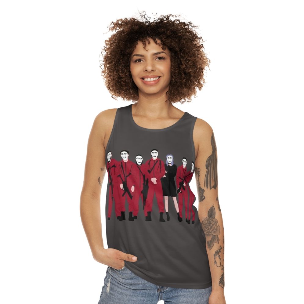 Money Heist Unisex Tank Top - women