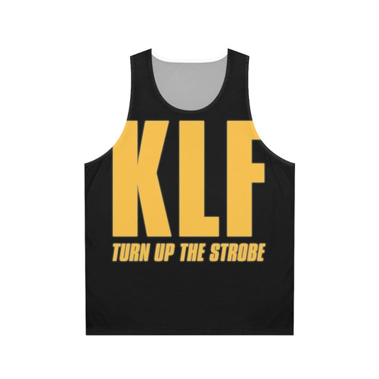 KLF "Turn Up The Strobe" Unisex Dance Music Tank Top