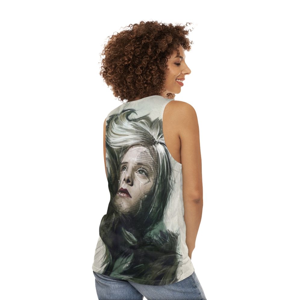 Aurora Aksnes Unisex Tank Top - women back