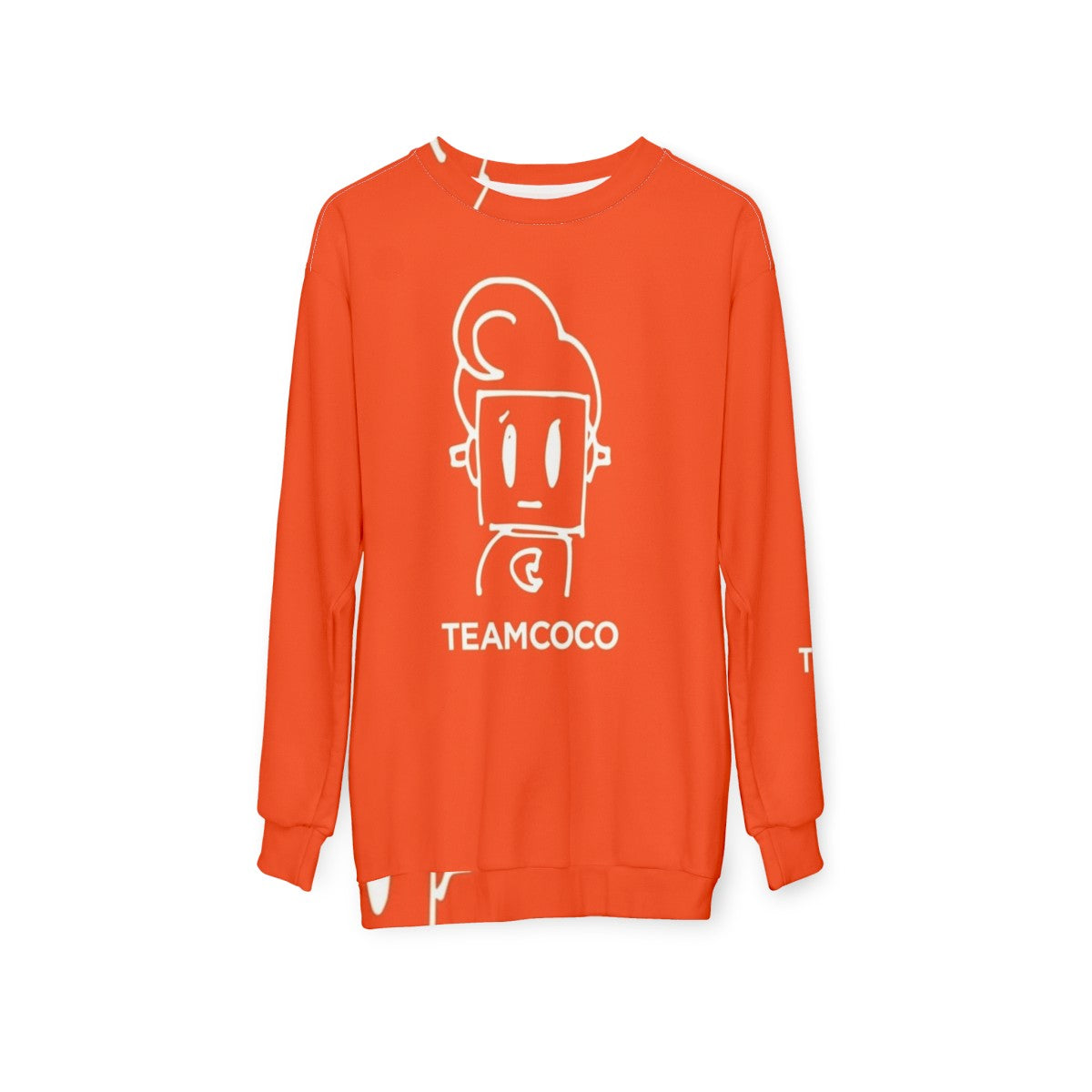 Coco Robot Doodle Whiteout Sweatshirt - hanging