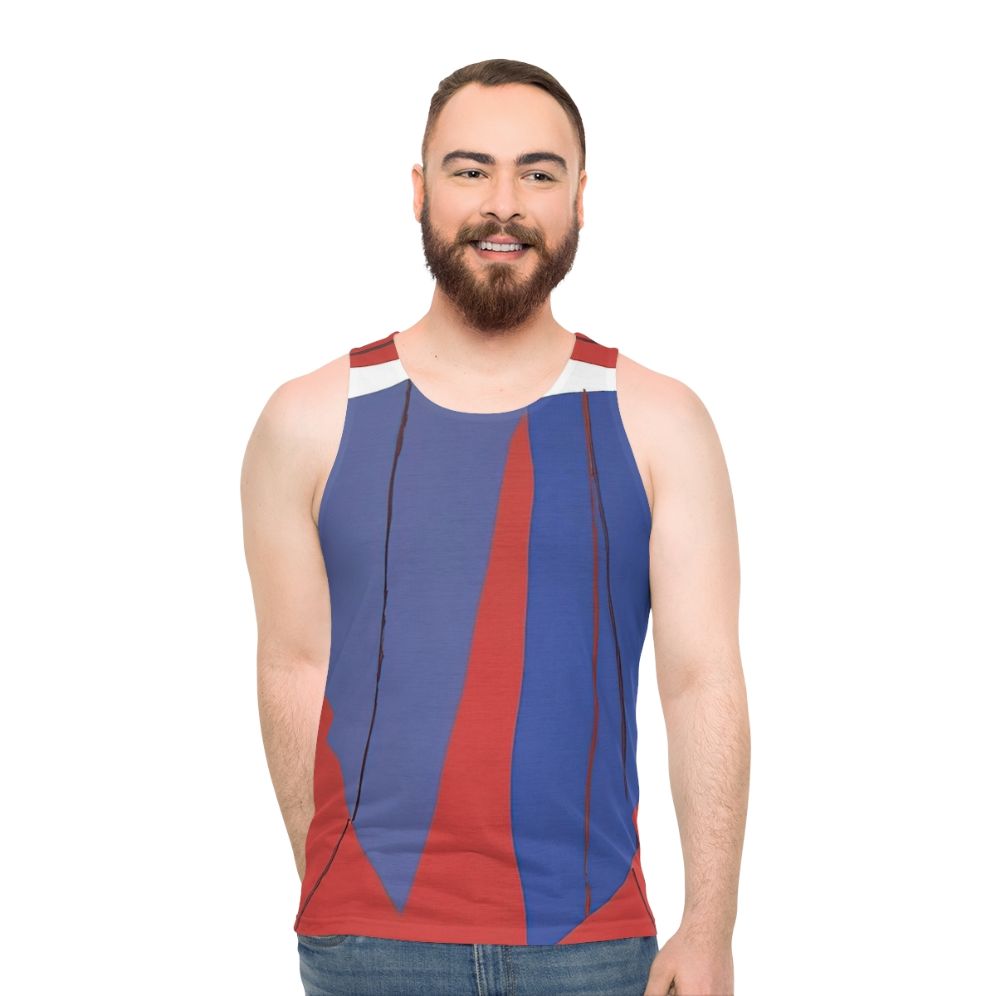 Abstract Art Unisex Tank Top featuring Ray Parker Artwork - men