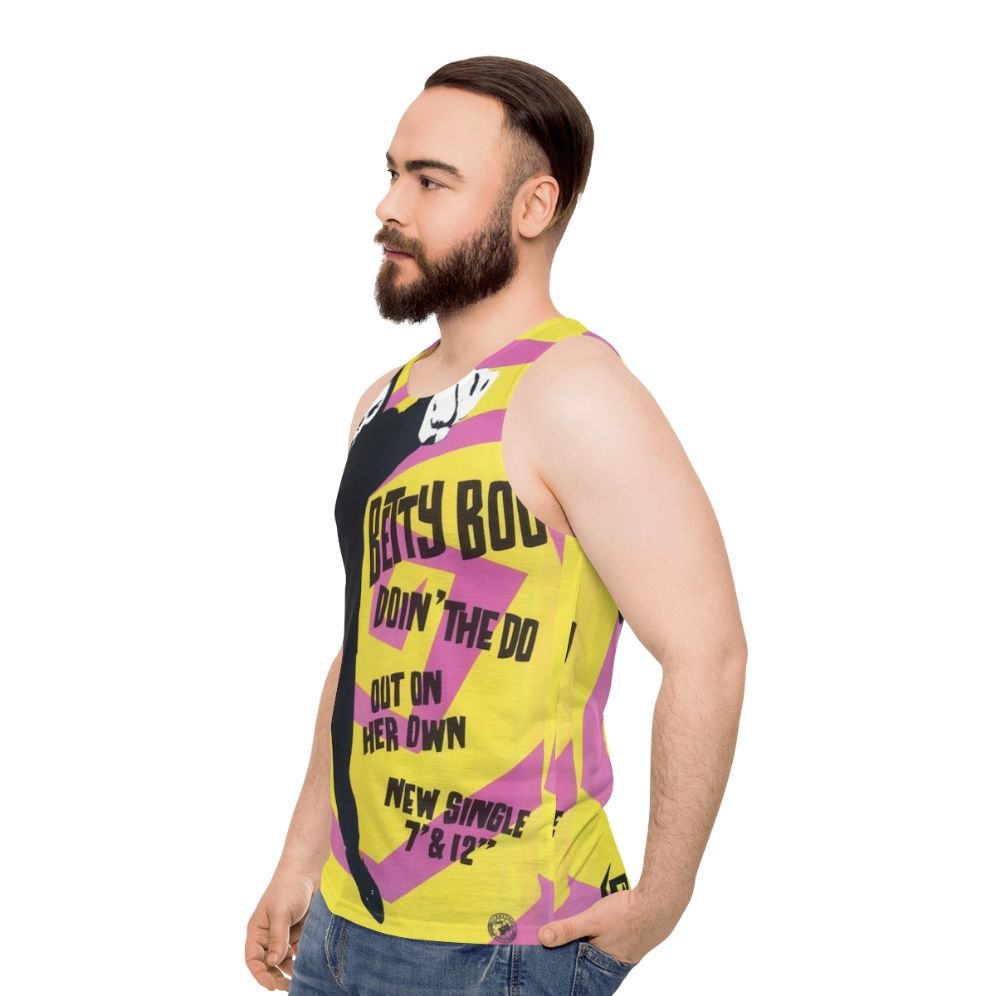 Retro Betty Boo "Doin' The Do" Unisex Tank Top - men side