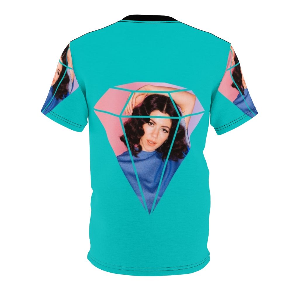 A high-quality t-shirt featuring the iconic Marina and the Diamonds design for music fans. - Back