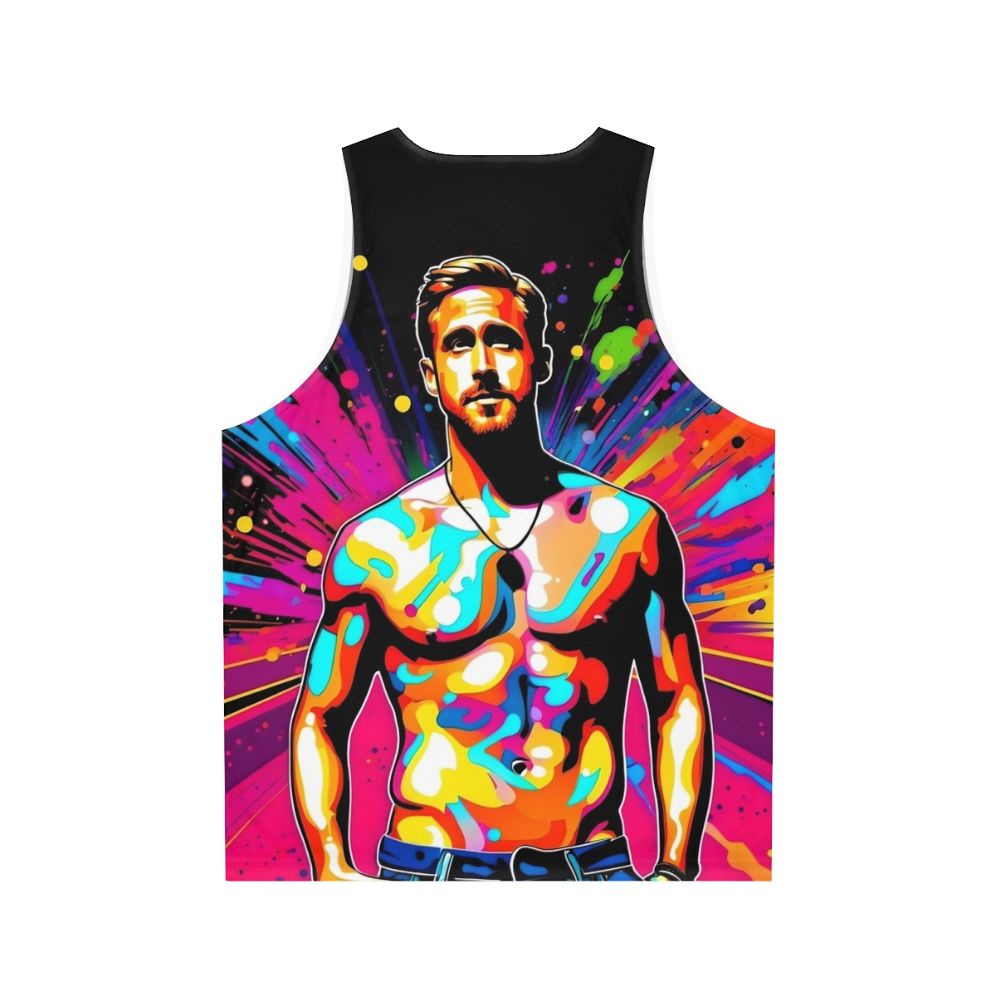 Ryan Gosling Pop Art Unisex Tank Top - Back