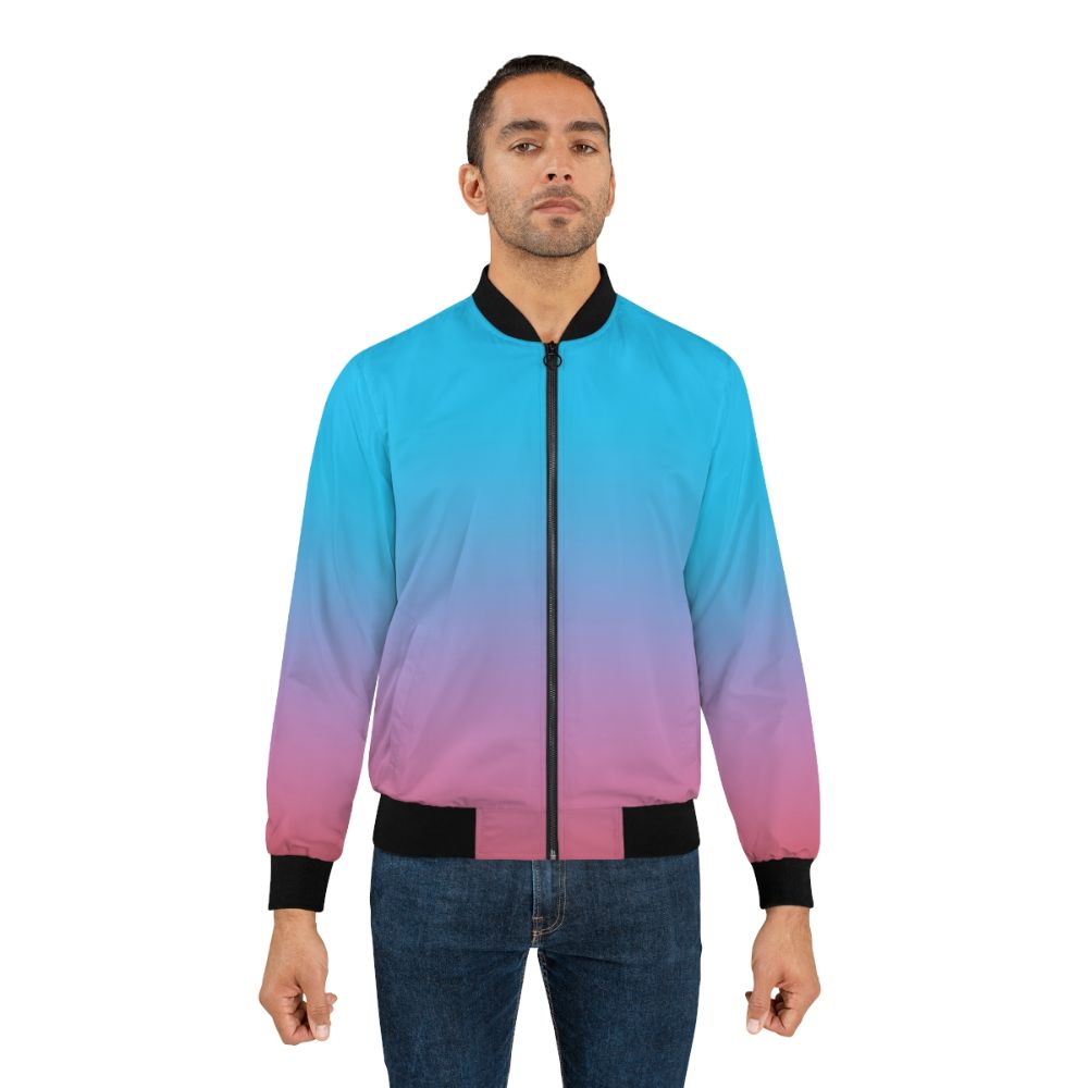 Chris Martin MOTS Gradient Bomber Jacket in Light Color - Lifestyle