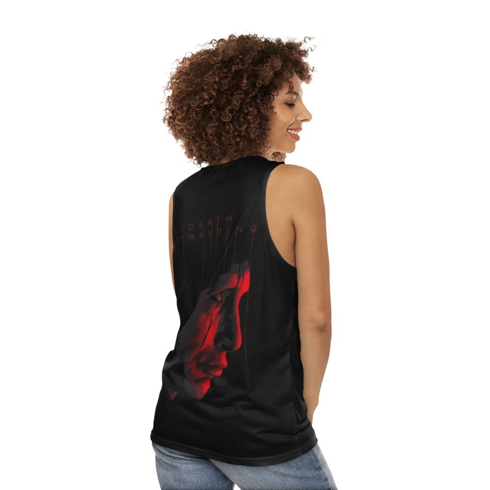 Death Stranding Mads Mikkelsen Unisex Tank Top - women back