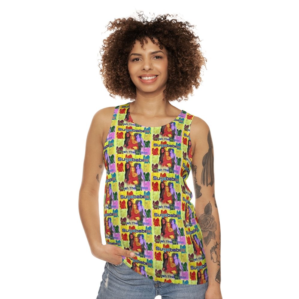 Sugababes 'Push The Button' Unisex Tank Top - women