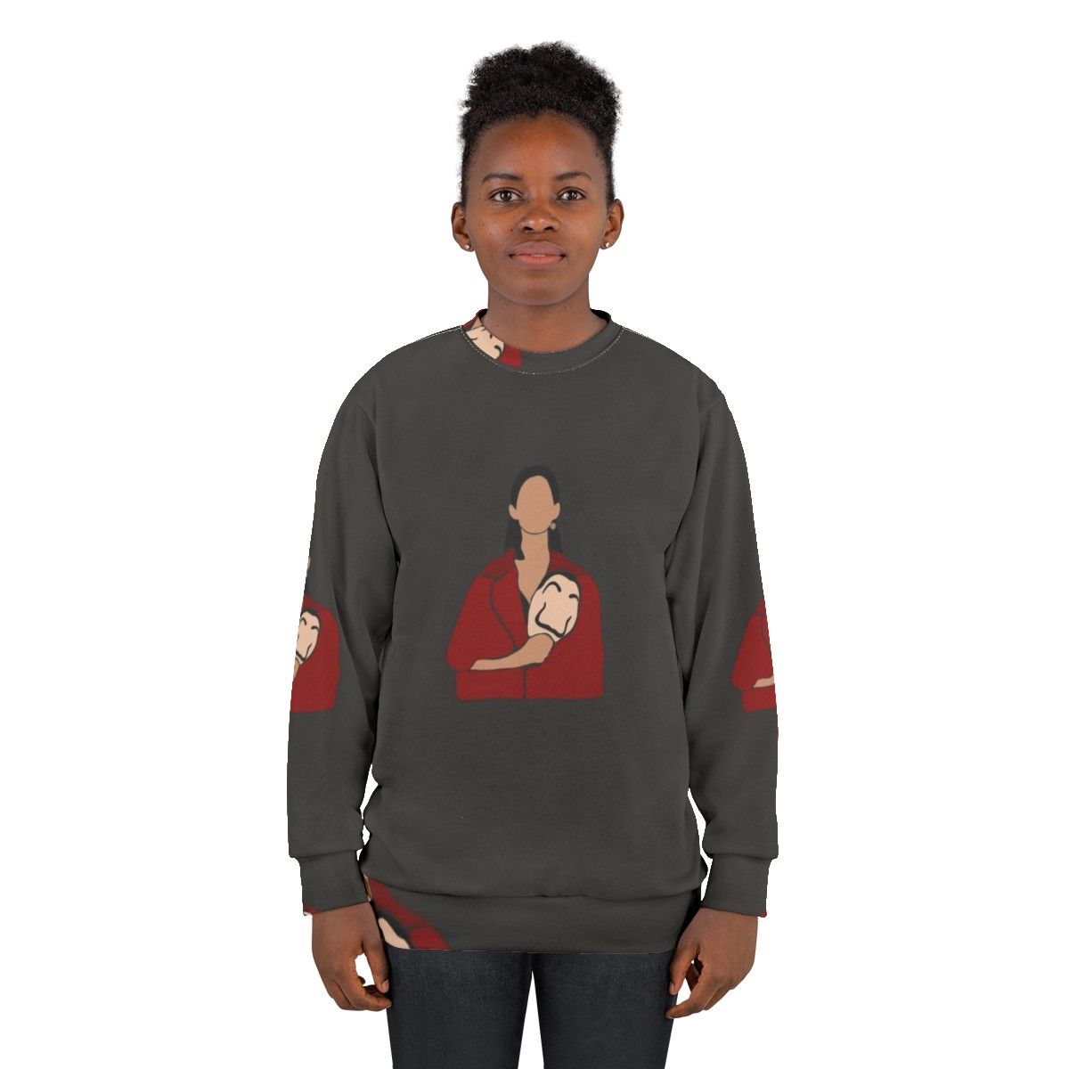 Money Heist Nairobi Origami Art Sweatshirt - women